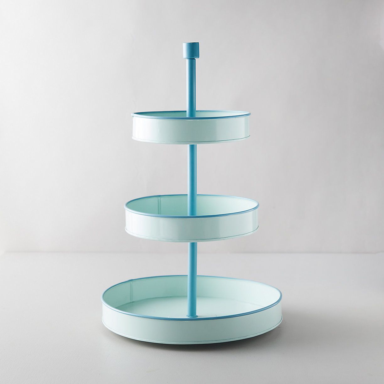 搪瓷3层服务托盘