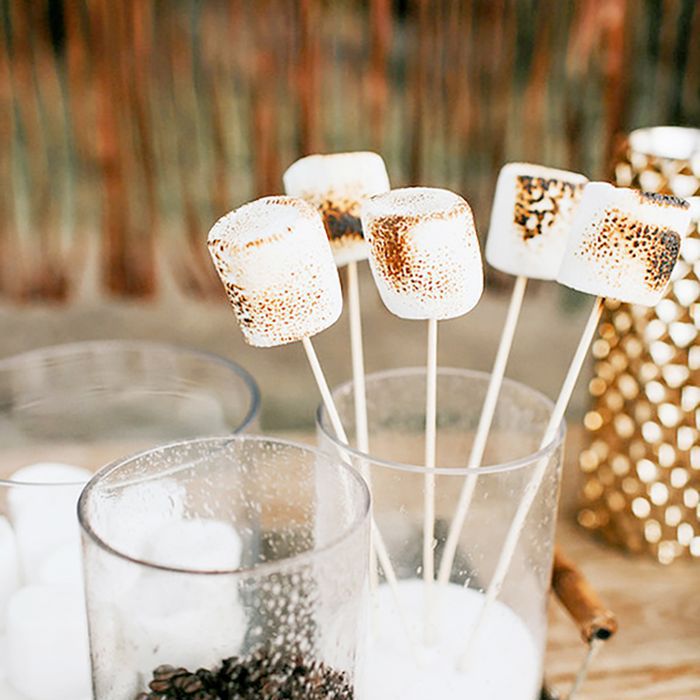 秋季婚礼的饮料