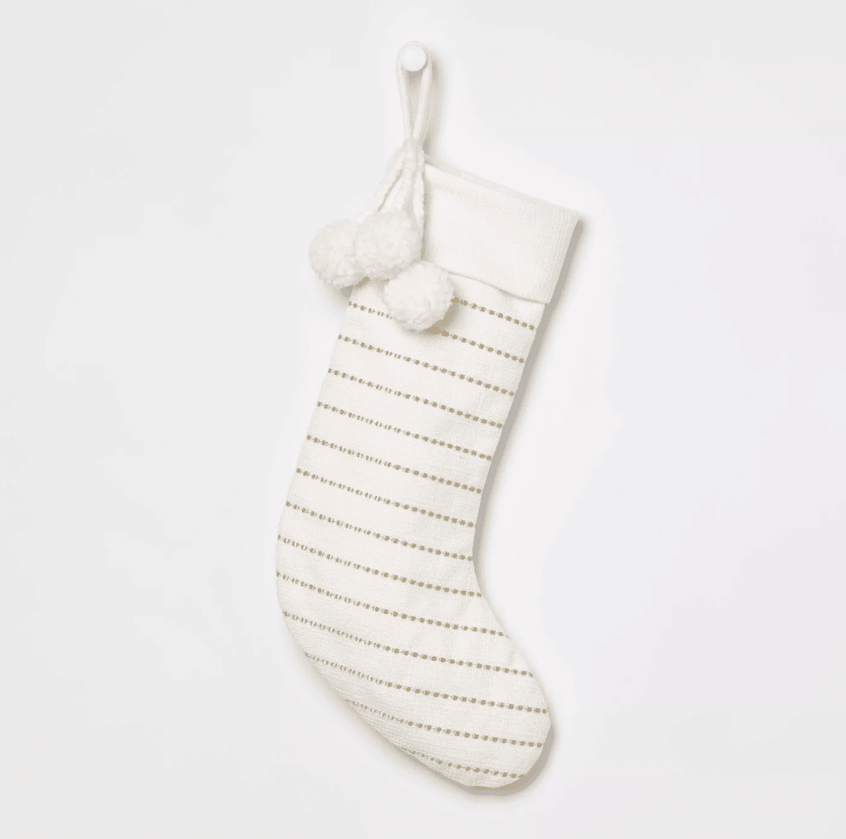 白色的圣诞袜
