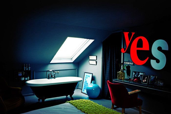 小浴室油漆颜色的想法