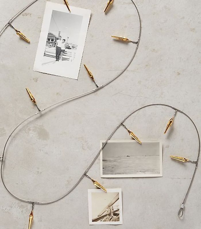 设计思想金属丝照片剪辑