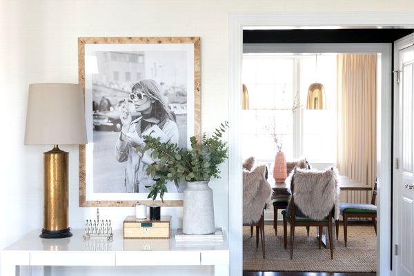 editors favorite products july - console table and dining room