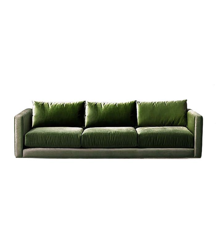 Urban Outfitters的张伯伦天鹅绒沙发 - 在Urban Outfitters的绿色均码