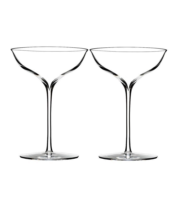 优雅香槟美人双门酒杯，配对