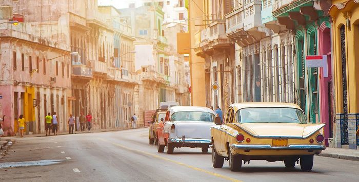 瑜伽小人哈瓦那，古巴