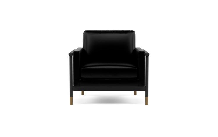 皮革口音的椅子