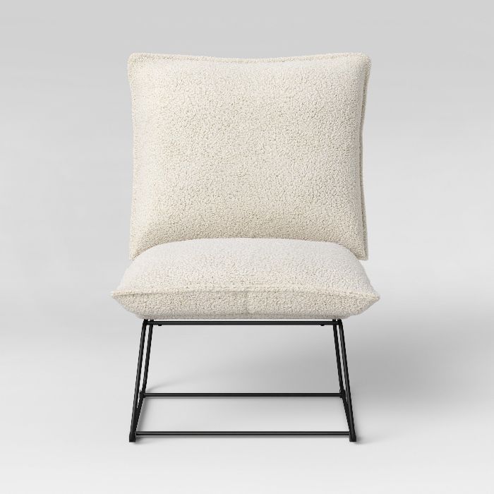 项目62梅西人造毛皮金属基拖鞋主席