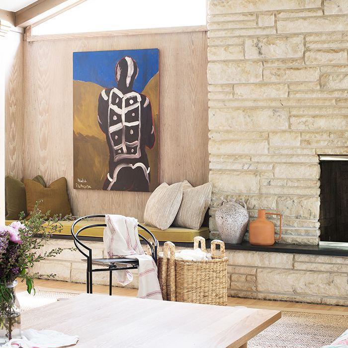 海滨别墅之旅:壁炉