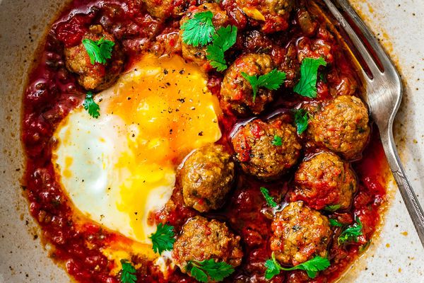 羊肉丸子 - 如何使自己的面包屑