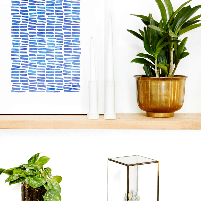 货架装饰有Etsy的作品