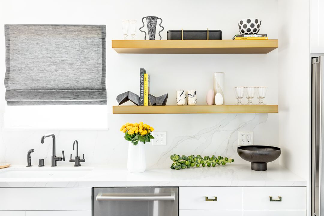 开放式货架厨房理念