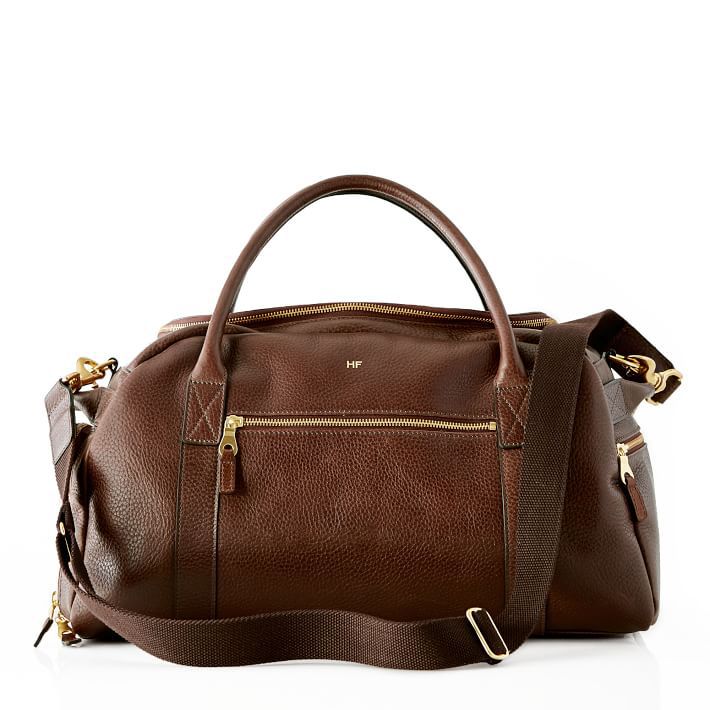 哈维皮革旅行包