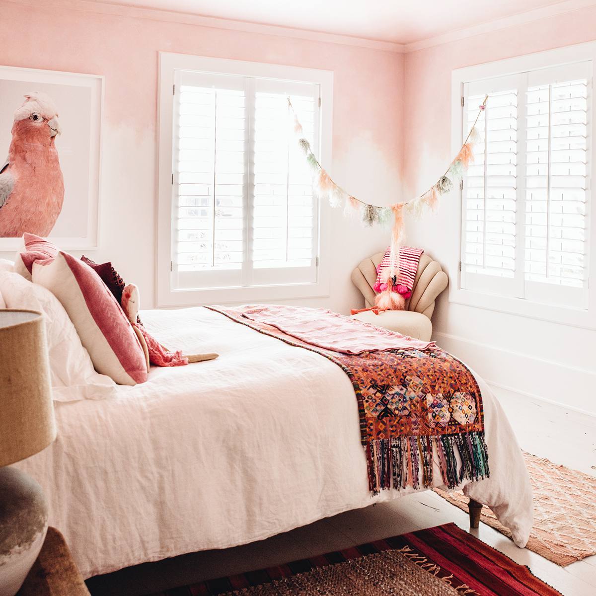 粉色儿童房设计