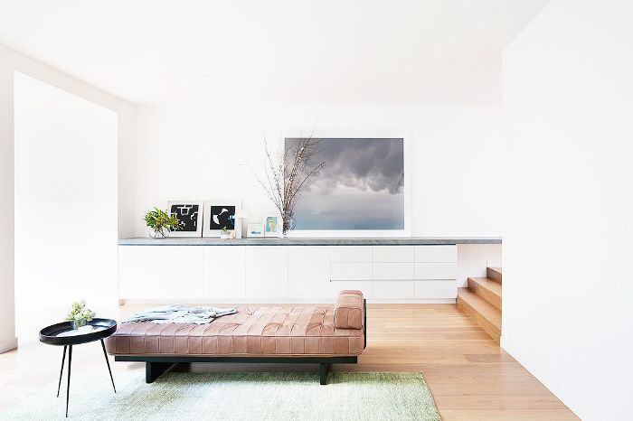 Robson Rak设计的澳大利亚住宅的客厅