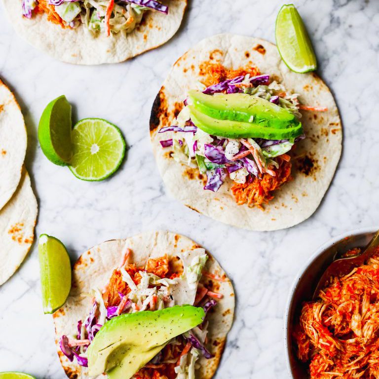 慢炖布法罗鸡肉卷