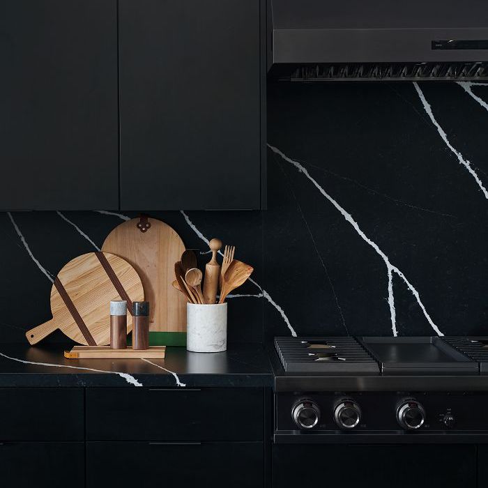 黑色大理石连壁