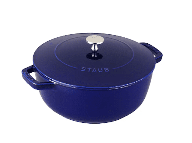 Staub 3.75夸脱搪瓷铸铁法国/荷兰烤箱