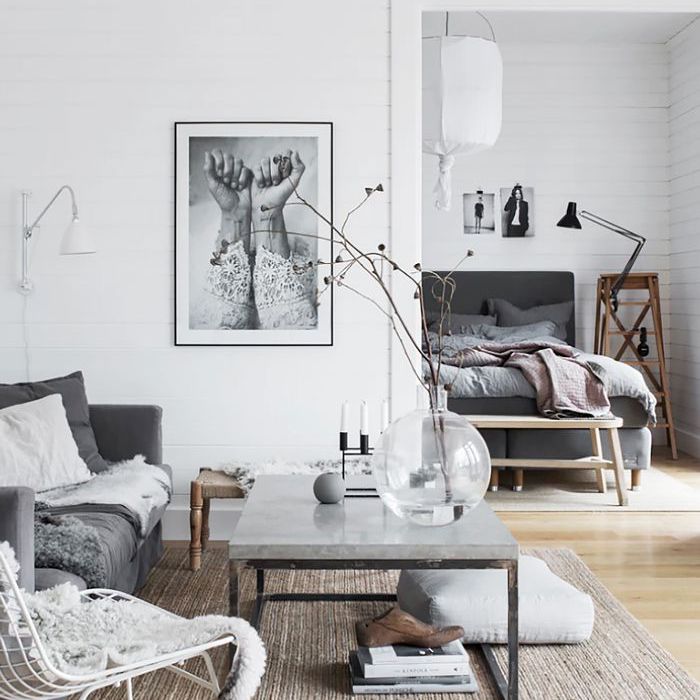 现代化的小客厅