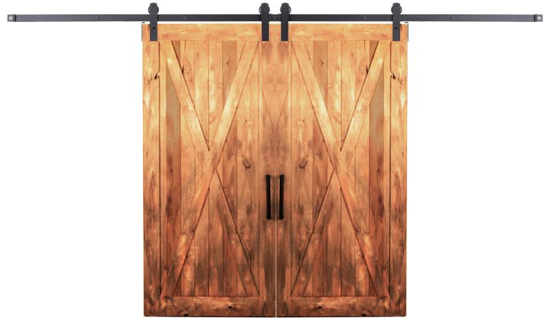 室外额定双仓门