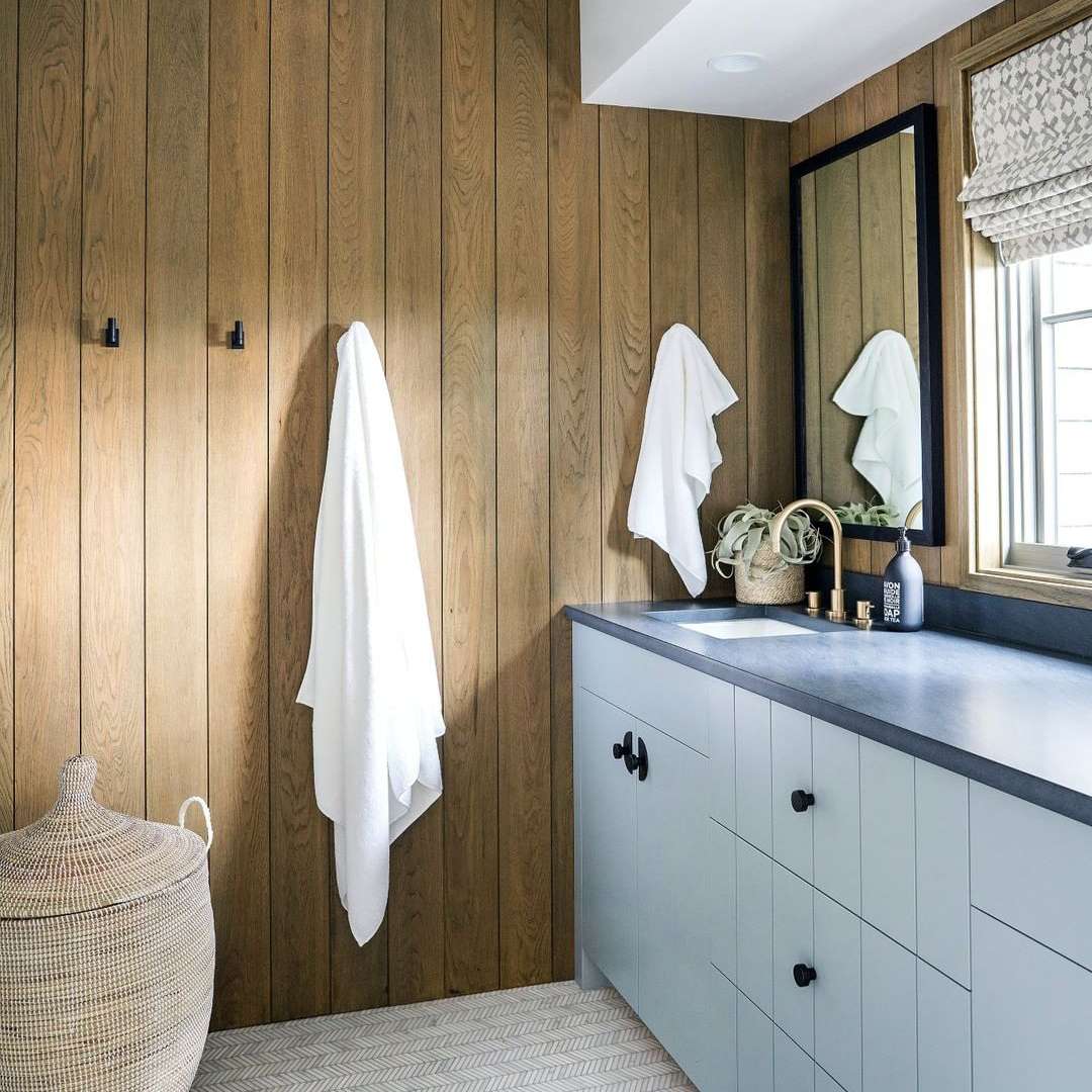 与世纪中期细节仿古浴室