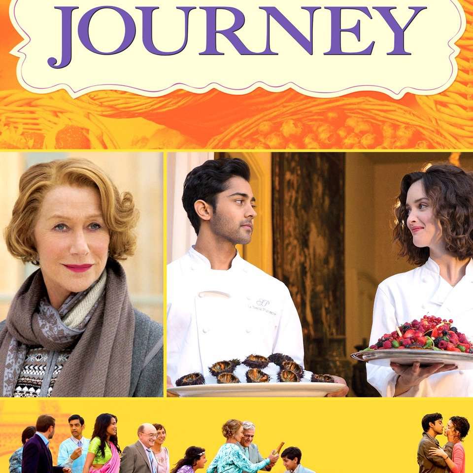 百英尺旅程的电影海报