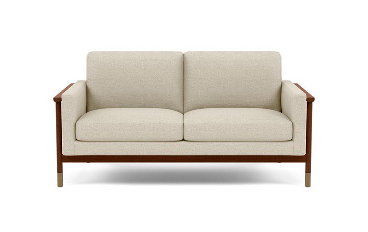 亚麻双人小沙发