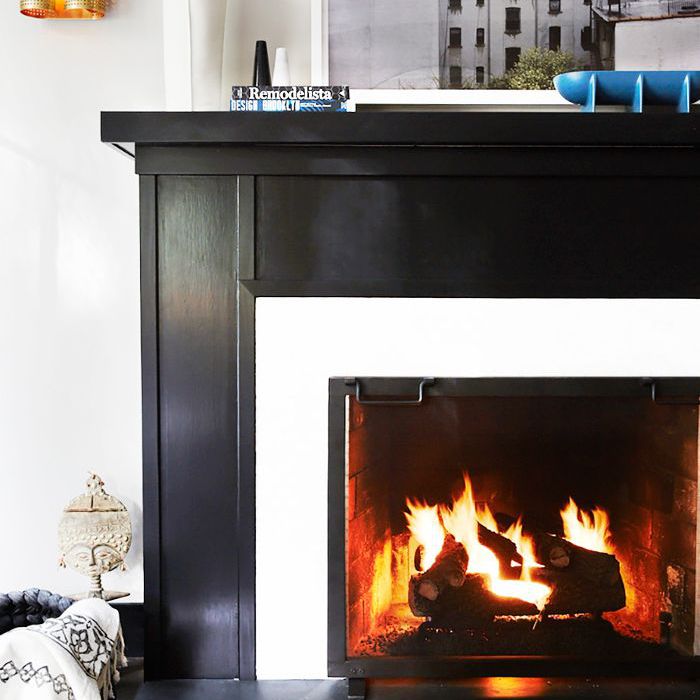 简单舒适的家居理念：猜谜画壁炉