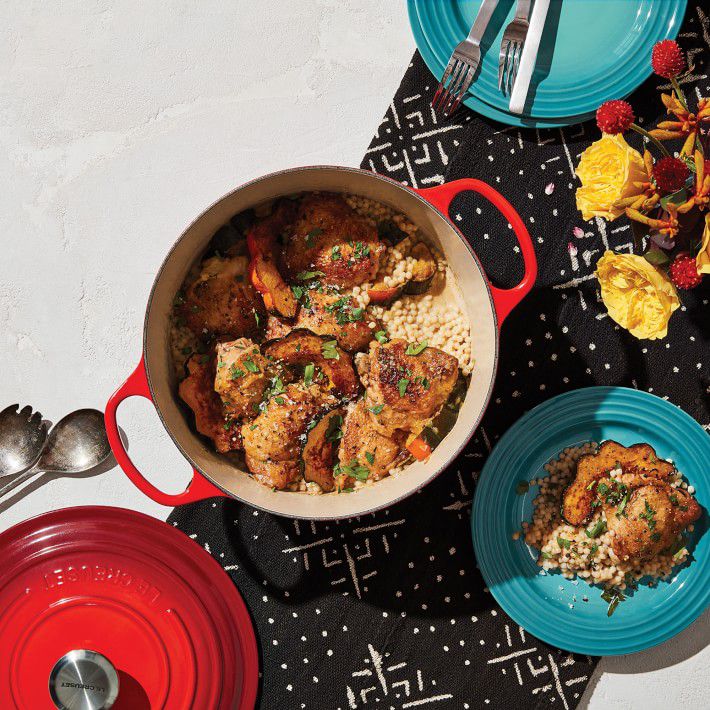 乐彩招牌珐琅铸铁深烤炉