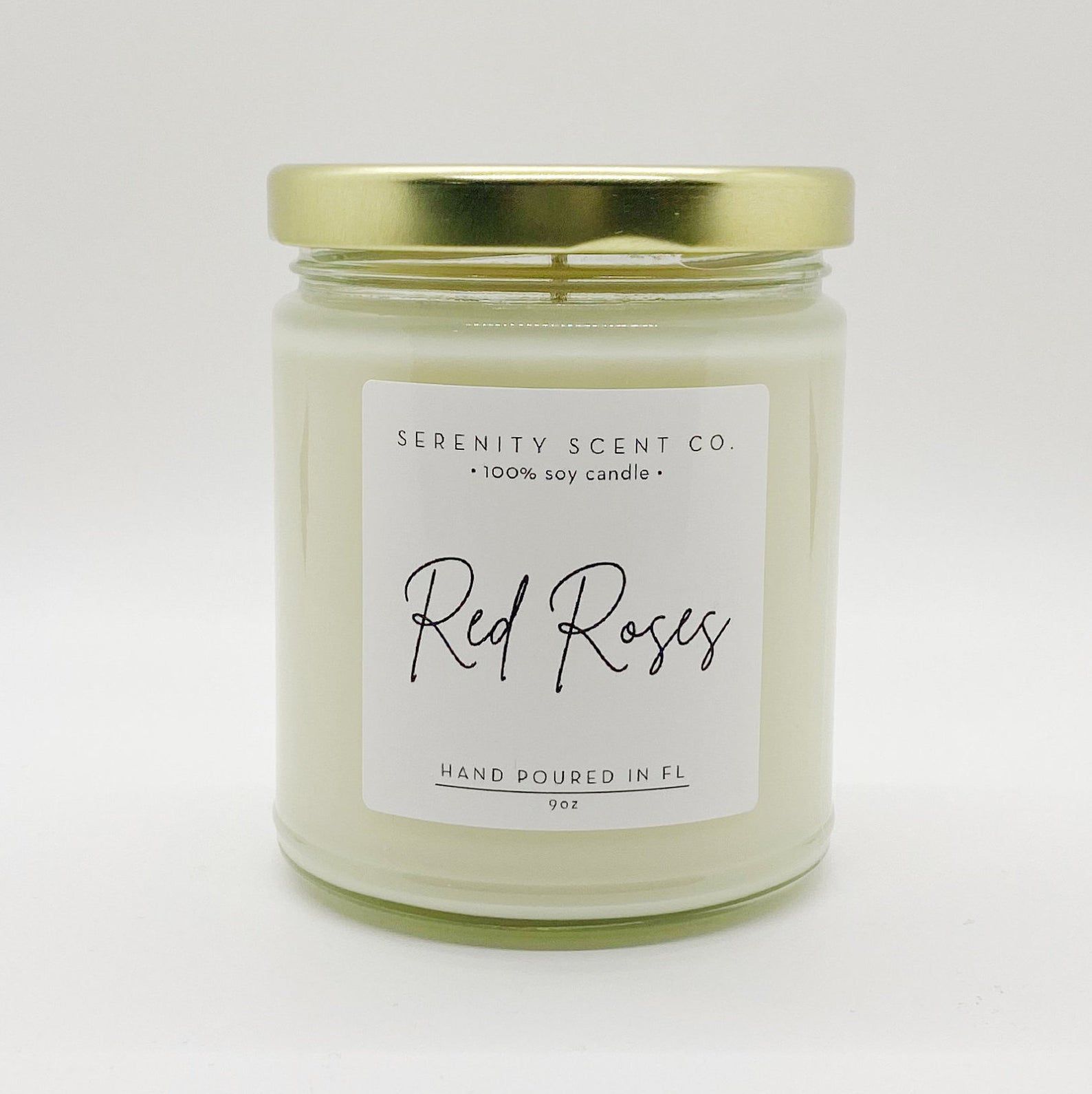 宁静香水公司红玫瑰蜡烛