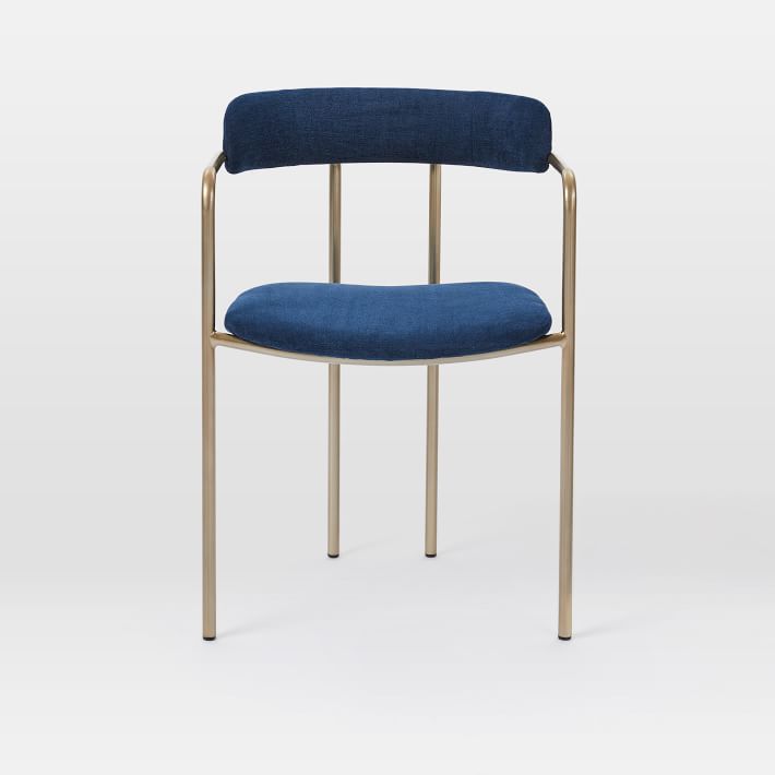 莱诺克斯天鹅绒餐椅