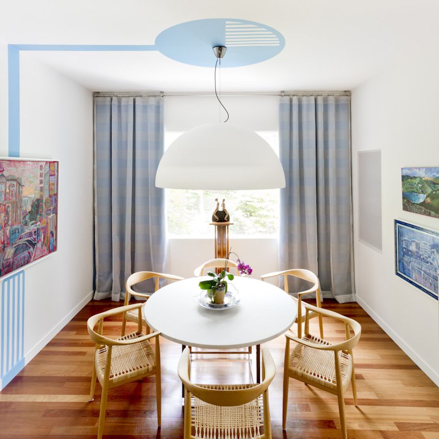 彩绘墙和天花板