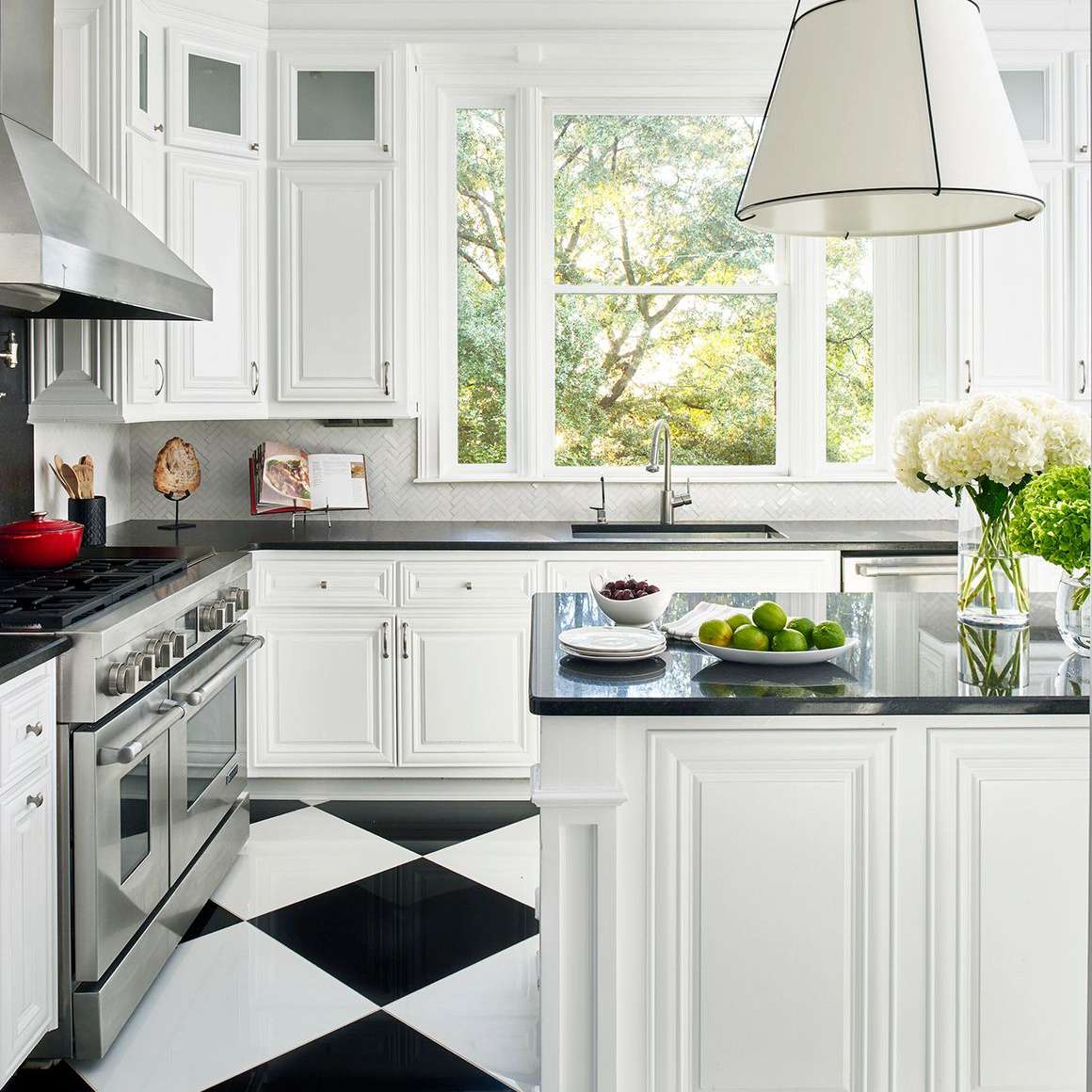 瓷砖简单厨房设计