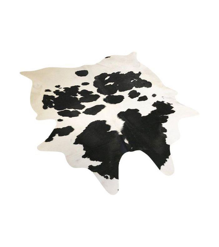 椅状的旧牛皮地毯