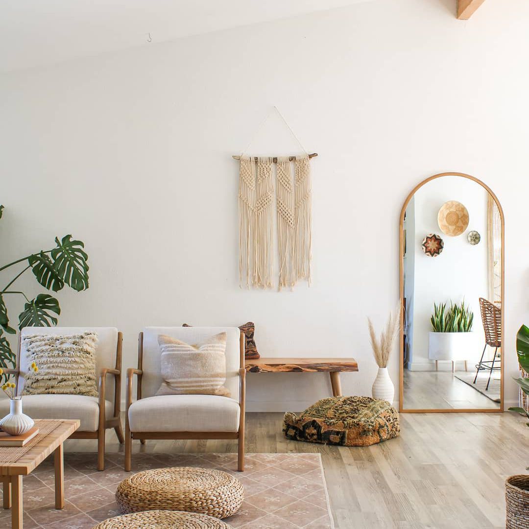 波西米亚风格的客厅