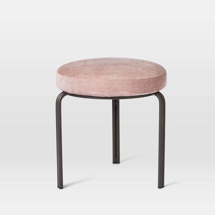 天鹅绒虚荣凳子