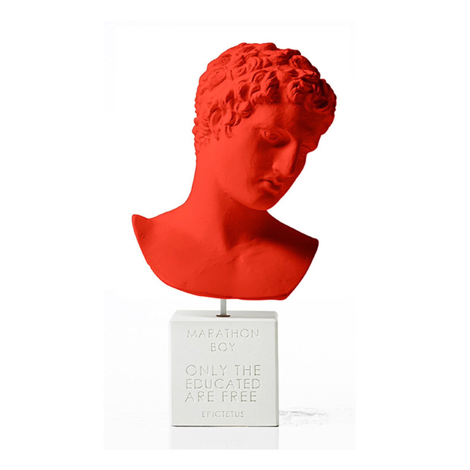 希腊设计师索菲亚马拉松男孩半身雕像