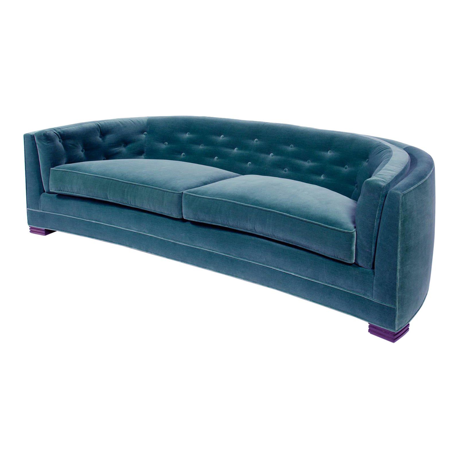 格雷斯首页加入收藏蒂尔蓝丝绒沙发汪明荃