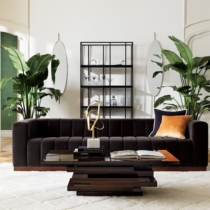 CB2秋季家居潮流——丝绒沙发