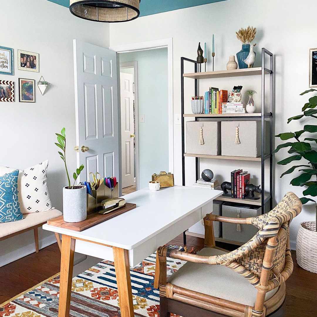 办公室与柳条家具