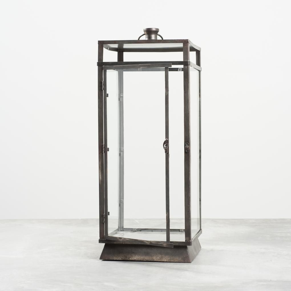 卡莉矩形金属灯笼