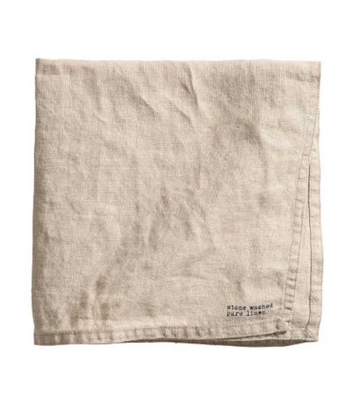 水洗亚麻餐巾