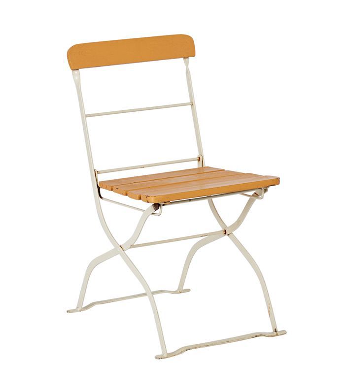 回春折叠钢木小酒馆休闲椅