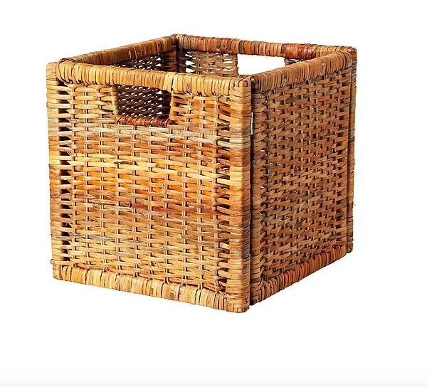 宜家BRANÄS篮，藤编