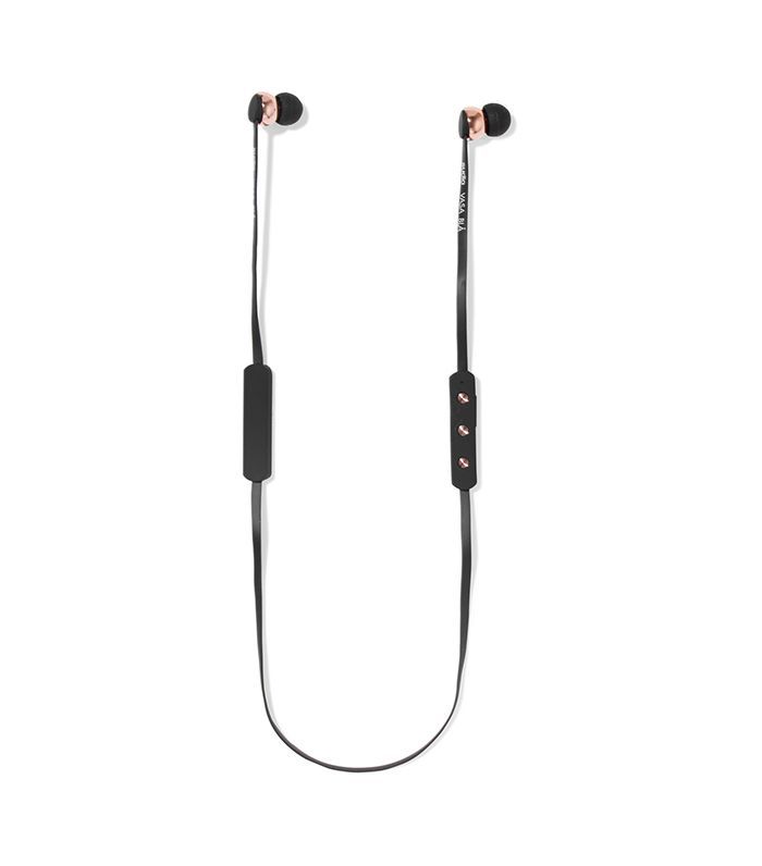 Vasa Bla橡胶和玫瑰金耳机