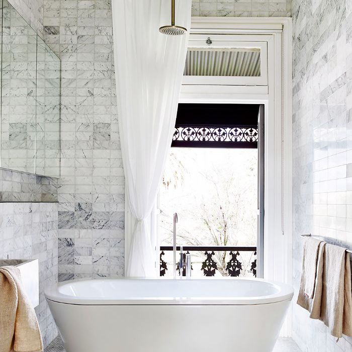 浴室理念 - 大理石瓷砖