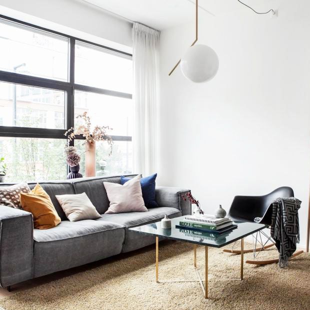 绿色大理石茶几