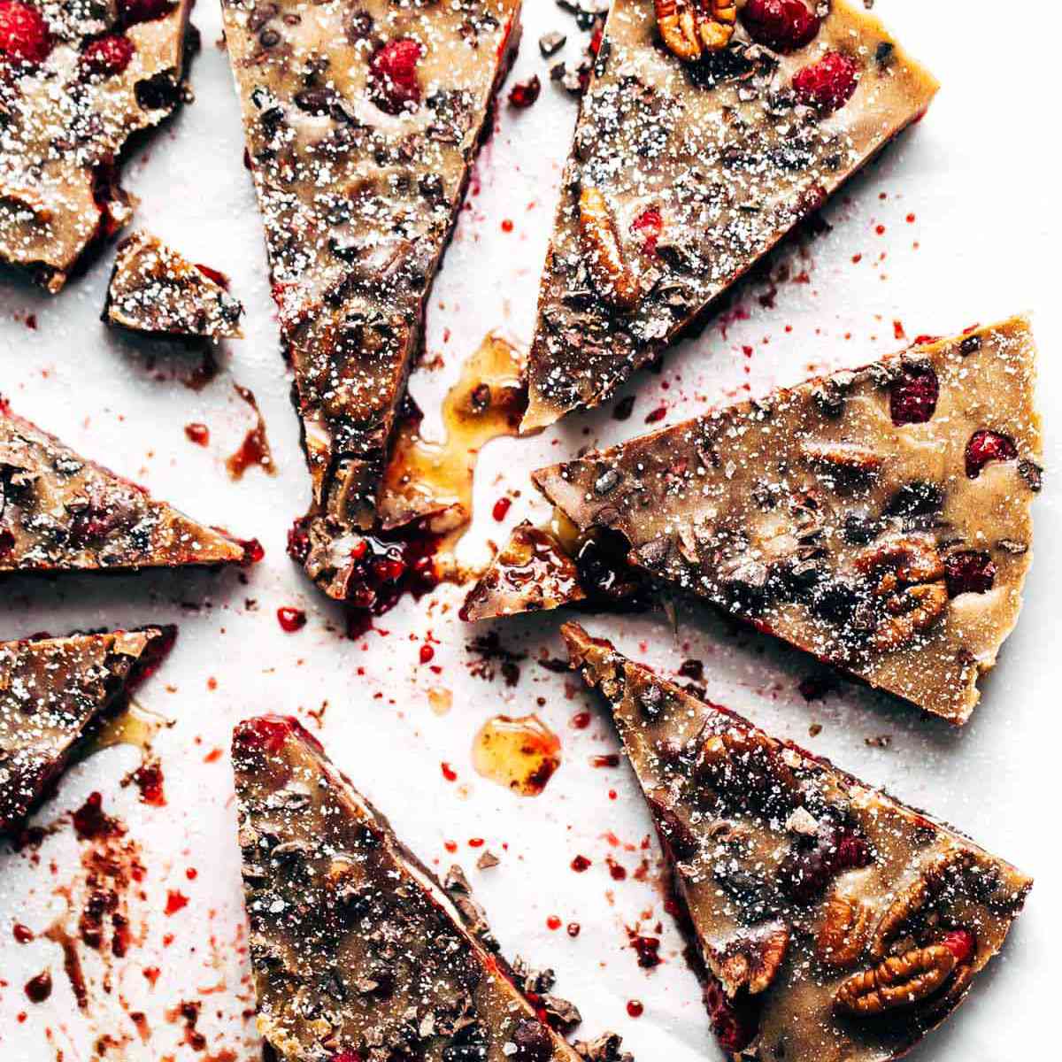 覆盆子杏仁奶油巧克力棒