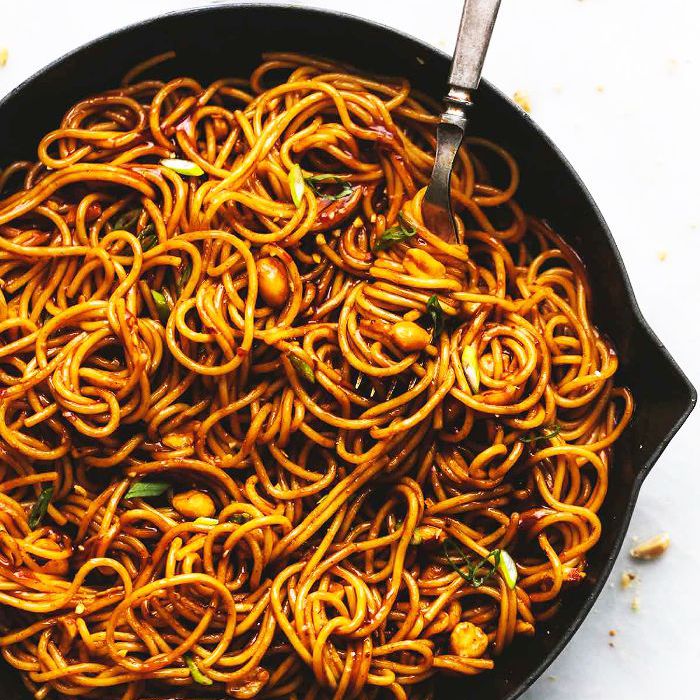 宫保面周日晚餐食谱