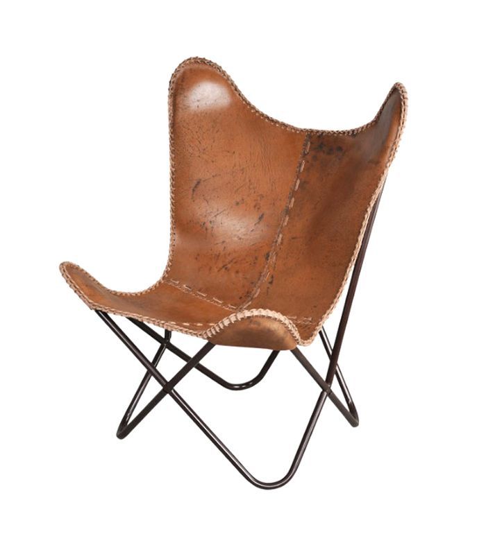 Amerihome皮革蝴蝶椅