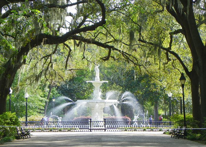 最好的放松在美国度假 - 萨凡纳，佐治亚